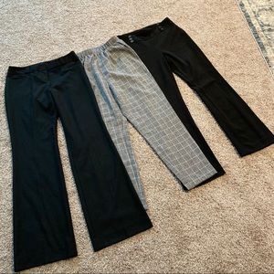 3 pairs of dress pants